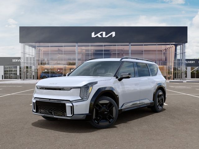 Glacial White Pearl 2026 Kia EV9 SUV / Crossover All-Wheel Drive 1-Speed Automatic