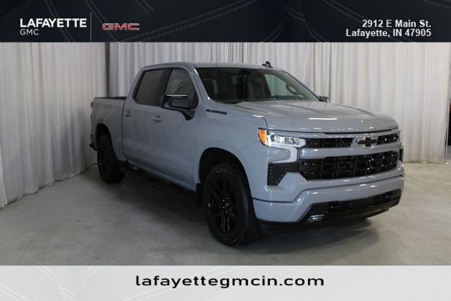 Slate Gray Metallic 2025 Chevrolet Silverado 1500 Pickup Truck Four-Wheel Drive Automatic