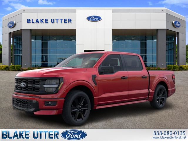 Ruby Red Metallic 2026 Ford F-150 Pickup Truck Four-Wheel Drive Automatic