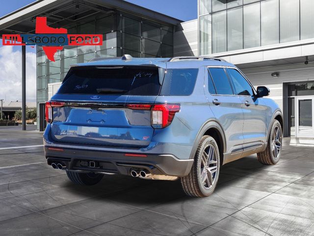 2025 Vapor Blue Metallic Ford Explorer ST 4X4 SUV