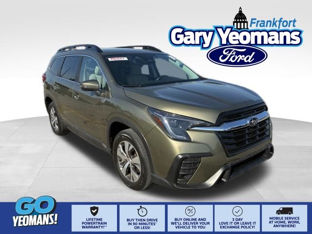 Autumn Green Metallic 2023 Subaru Ascent Premium 7-Passenger AWD SUV / Crossover All-Wheel Drive Continuously Variable Transmission