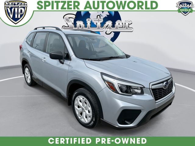 Ice Silver Metallic 2021 Subaru Forester SUV / Crossover All-Wheel Drive Continuously Variable Transmission