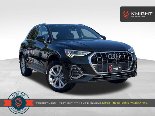 Mythos Black Metallic 2023 Audi Q3 SUV / Crossover All-Wheel Drive 8-Speed Automatic
