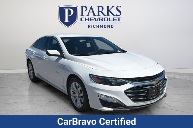 Summit White 2019 Chevrolet Malibu LT FWD Sedan Front-Wheel Drive Continuously Variable Transmission