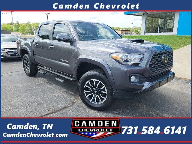 Magnetic Gray Metallic 2022 Toyota Tacoma TRD Sport Double Cab RWD Pickup Truck 4X2 6-Speed Automatic