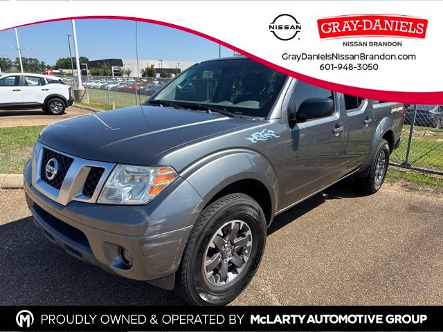 Gray (Gun Metallic) 2016 Nissan Frontier Pickup Truck 4X2 5-Speed Automatic Overdrive