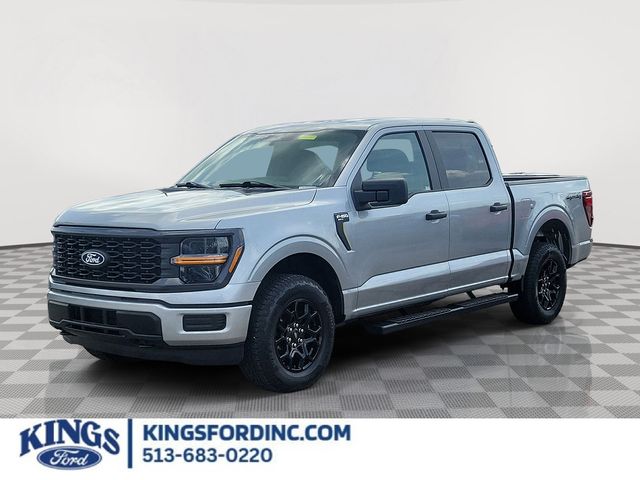 Iconic Silver Metallic 2025 Ford F-150 Pickup Truck Four-Wheel Drive Automatic