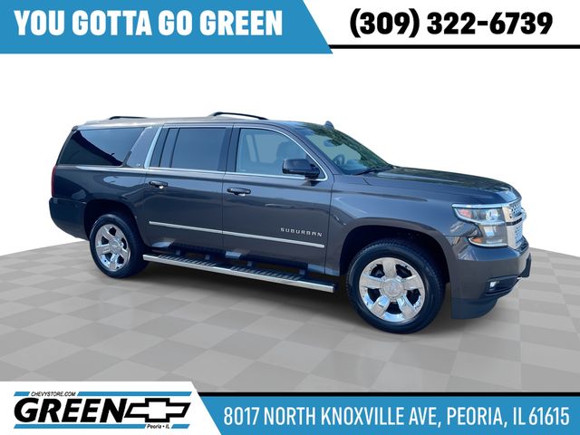 Gray (Tungsten Metallic) 2016 Chevrolet Suburban SUV / Crossover Four-Wheel Drive 6-Speed Automatic Overdrive