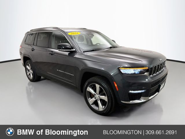 Baltic Gray Metallic Clearcoat 2021 Jeep Grand Cherokee L SUV / Crossover Four-Wheel Drive 8-Speed Automatic