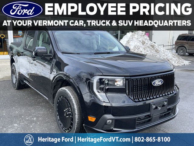 Shadow Black 2026 Ford Maverick Lobo SuperCrew AWD Pickup Truck All-Wheel Drive 7-Speed Automatic