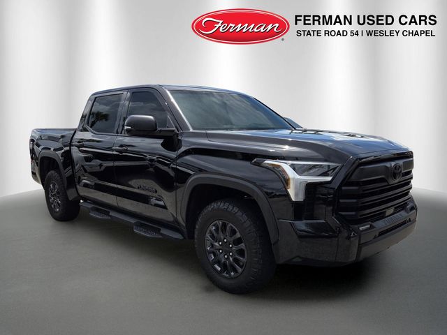 Midnight Black Metallic 2025 Toyota Tundra Pickup Truck Four-Wheel Drive Automatic
