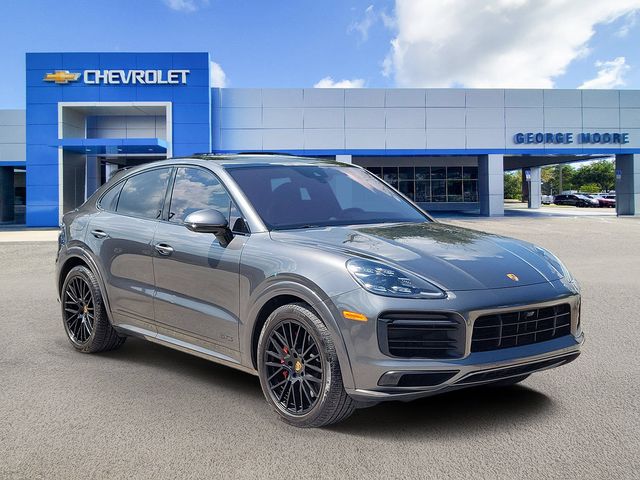 Gray (Arctic Grey) 2023 Porsche Cayenne Coupe Coupe All-Wheel Drive 8-Speed Automatic
