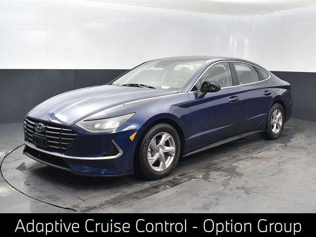 Stormy Blue 2021 Hyundai Sonata Sedan Front-Wheel Drive 8-Speed Automatic Overdrive