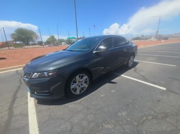 Gray Metallic 2019 Chevrolet Impala Sedan Front-Wheel Drive 6-Speed Automatic Overdrive
