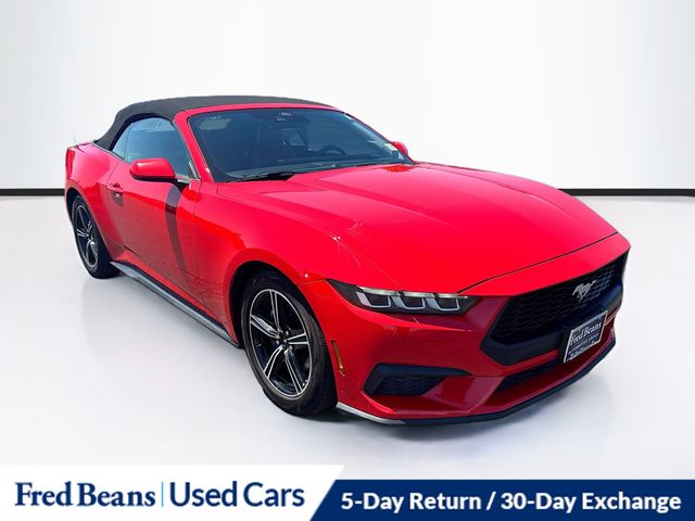 Race Red 2024 Ford Mustang Convertible Rear-Wheel Drive Automatic