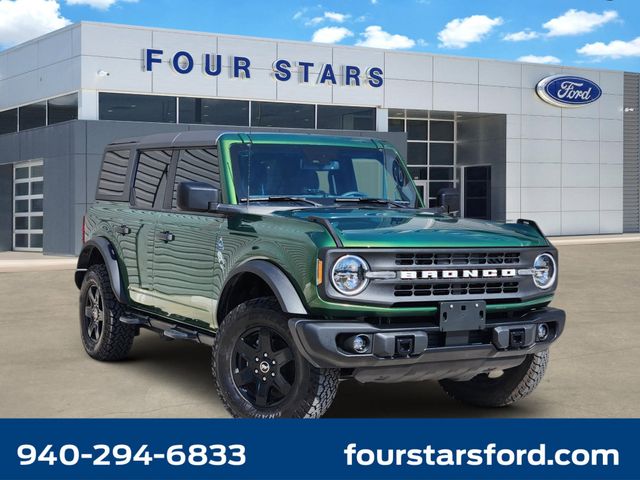 Green Metallic 2024 Ford Bronco Black Diamond 4-Door 4WD SUV / Crossover Four-Wheel Drive Automatic