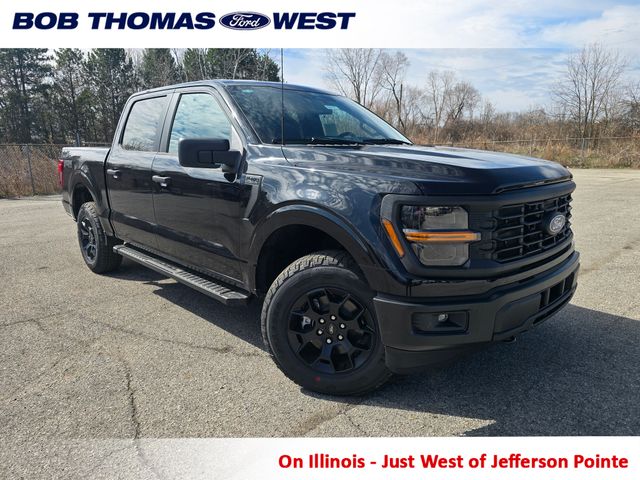 Agate Black Metallic 2026 Ford F-150 Pickup Truck Four-Wheel Drive Automatic