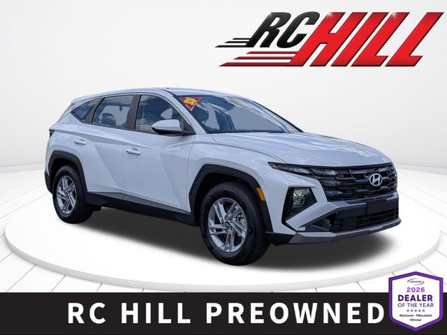Serenity White Pearl 2025 Hyundai Tucson SUV / Crossover Front-Wheel Drive 8-Speed Automatic