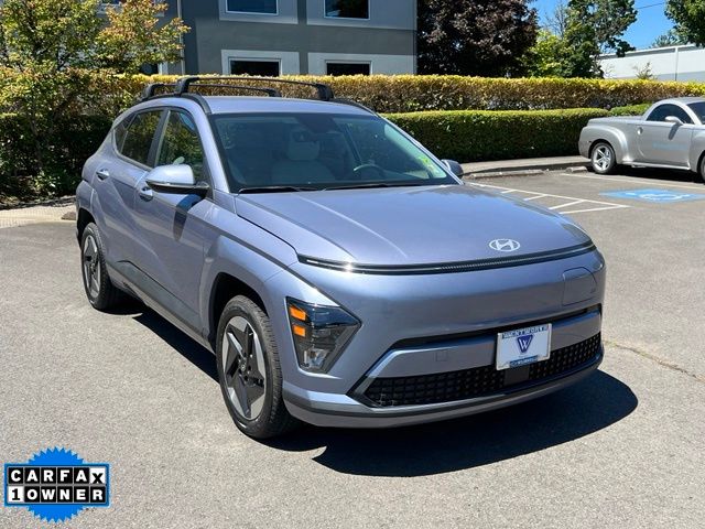Meta Blue Pearl 2024 Hyundai Kona Electric SUV / Crossover Front-Wheel Drive Automatic