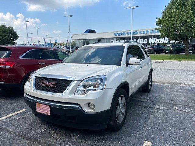 White Diamond Clearcoat 2010 GMC Acadia SUV / Crossover Front-Wheel Drive 6-Speed Automatic Overdrive