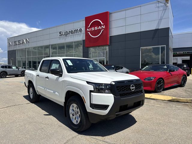 Glacier White 2026 Nissan Frontier Pickup Truck 4X2 9-Speed Automatic Overdrive