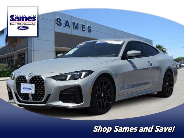 Gray (Brooklyn Grey Metallic) 2026 BMW 4 Series Coupe Rear-Wheel Drive 8-Speed Automatic