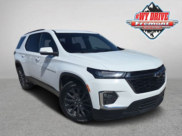 Summit White 2023 Chevrolet Traverse SUV / Crossover Four-Wheel Drive 9-Speed Automatic