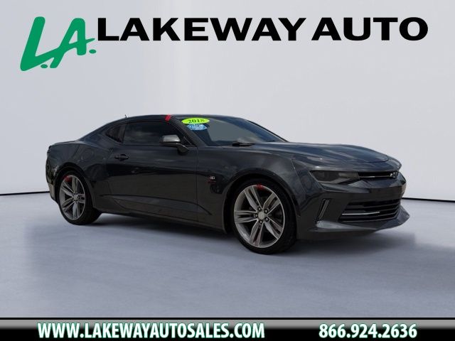 Nightfall Gray Metallic 2018 Chevrolet Camaro 1LT Coupe RWD Coupe Rear-Wheel Drive 8-Speed Automatic