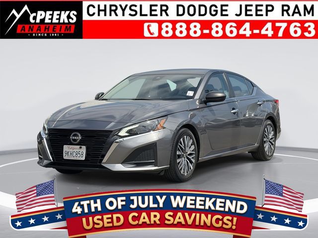 Gray (Gun Metallic) 2024 Nissan Altima Sedan Front-Wheel Drive Continuously Variable Transmission