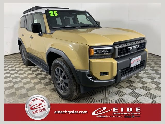 Trail Dust/Gray Scape 2025 Toyota Land Cruiser SUV / Crossover Four-Wheel Drive 8-Speed Automatic