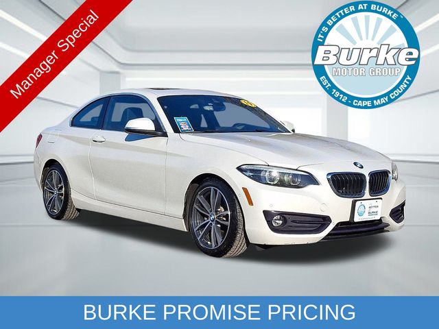 Mineral White Metallic 2019 BMW 2 Series 230i xDrive Coupe AWD Coupe All-Wheel Drive 8-Speed Automatic