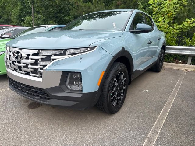 Blue / Stone 2024 Hyundai Santa Cruz SE Crew Cab FWD Pickup Truck Front-Wheel Drive 8-Speed Automatic