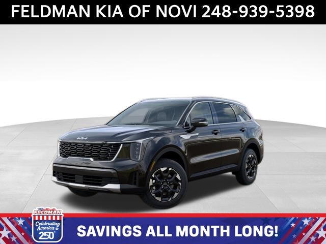 Ebony Black 2026 Kia Sorento SUV / Crossover All-Wheel Drive 8-Speed Automatic