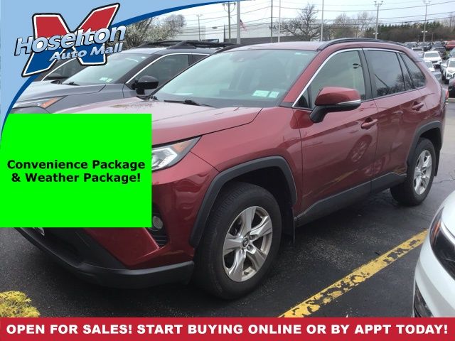 Pearl 2019 Toyota RAV4 XLE AWD SUV / Crossover All-Wheel Drive 8-Speed Automatic