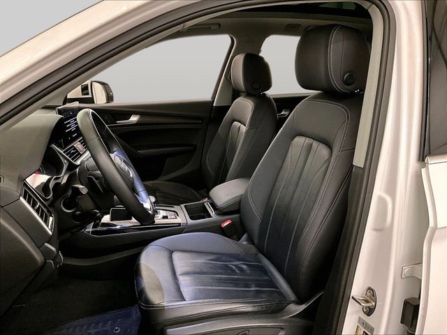 2022 Audi Q5 45 S line Premium White at Sutliff Volkswagen