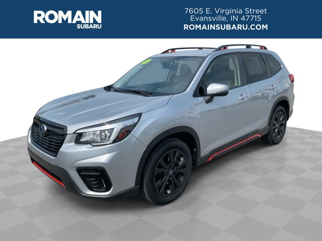 Ice Silver Metallic 2019 Subaru Forester SUV / Crossover All-Wheel Drive Continuously Variable Transmission