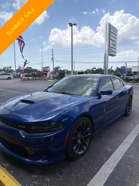 Indigo Blue 2022 Dodge Charger Sedan Rear-Wheel Drive 8-Speed Automatic