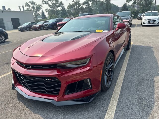 Garnet Red Tintcoat 2018 Chevrolet Camaro Coupe Rear-Wheel Drive Automatic
