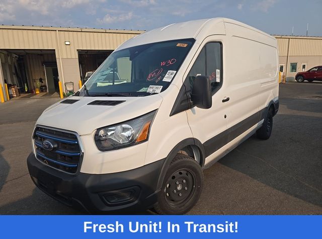 Oxford White 2023 Ford E-Transit Van Rear-Wheel Drive Automatic