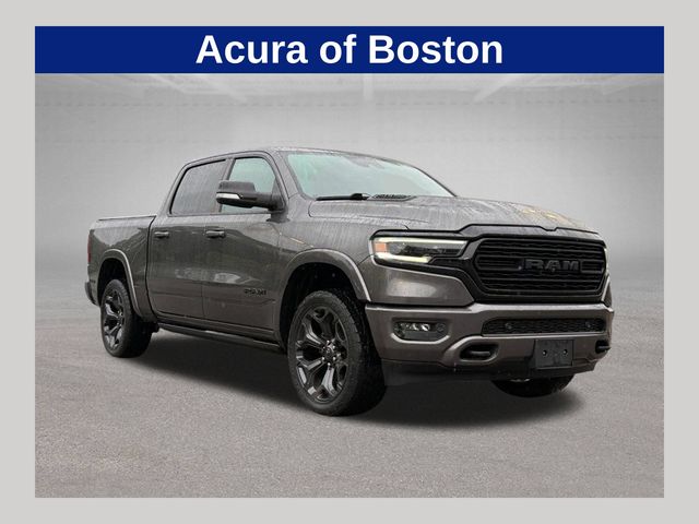 Gray (Granite Crystal Metallic Clearcoat) 2021 RAM 1500 Pickup Truck Four-Wheel Drive 8-Speed Automatic