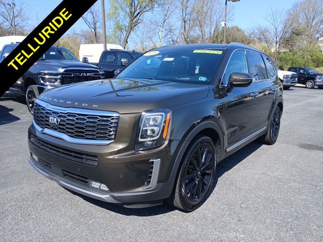 Dark Moss 2020 Kia Telluride SX AWD SUV / Crossover All-Wheel Drive 8-Speed Automatic