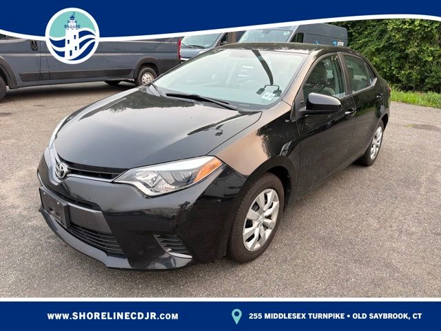 Black 2016 Toyota Corolla Sedan Front-Wheel Drive 4-Speed Automatic