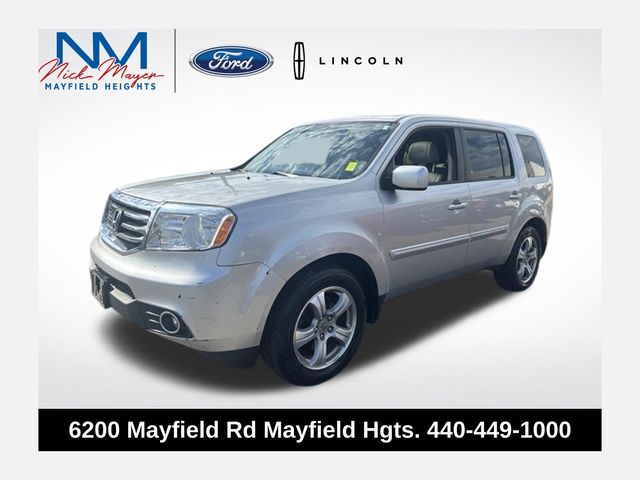 Alabaster Silver Metallic 2014 Honda Pilot SUV / Crossover Four-Wheel Drive 5-Speed Automatic