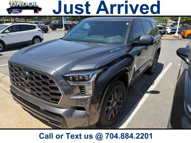 Magnetic Gray Metallic 2024 Toyota Sequoia Platinum RWD SUV / Crossover 4X2 Automatic