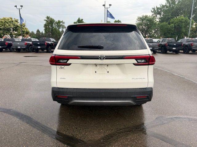 2024 Coastal Cream Toyota Grand Highlander Platinum AWD SUV