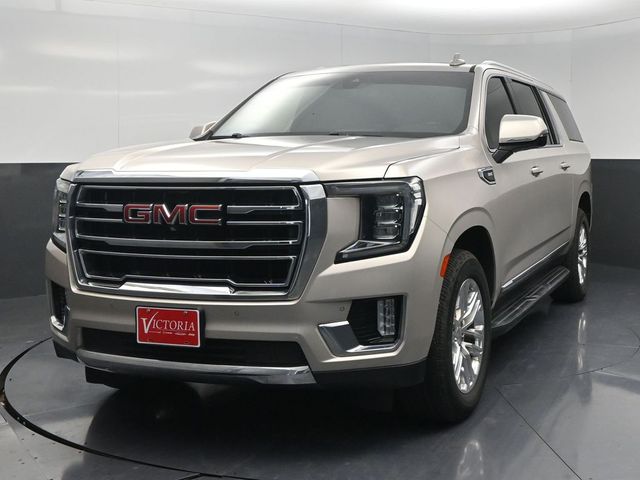 2021 GMC Yukon XL SLT Beige at Bayway Cadillac of The Woodlands