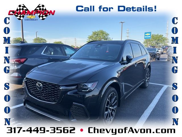 Jet Black Mica 2025 Mazda CX-70 3.3 Turbo S Premium AWD SUV / Crossover All-Wheel Drive 8-Speed Automatic
