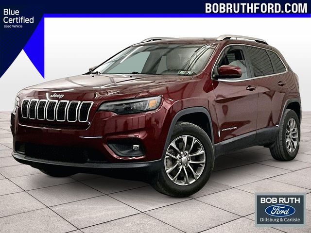 2020 Jeep Cherokee Latitude Plus Red at South Hills CDJR