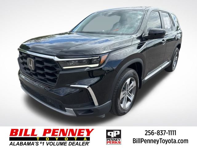 Black 2025 Honda Pilot EX-L+ FWD SUV / Crossover Front-Wheel Drive Automatic