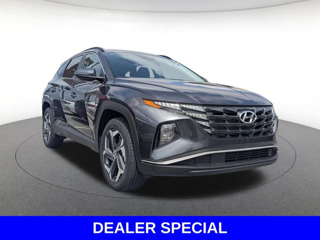 Dark Gray Metallic 2024 Hyundai Tucson SUV / Crossover All-Wheel Drive 8-Speed Automatic